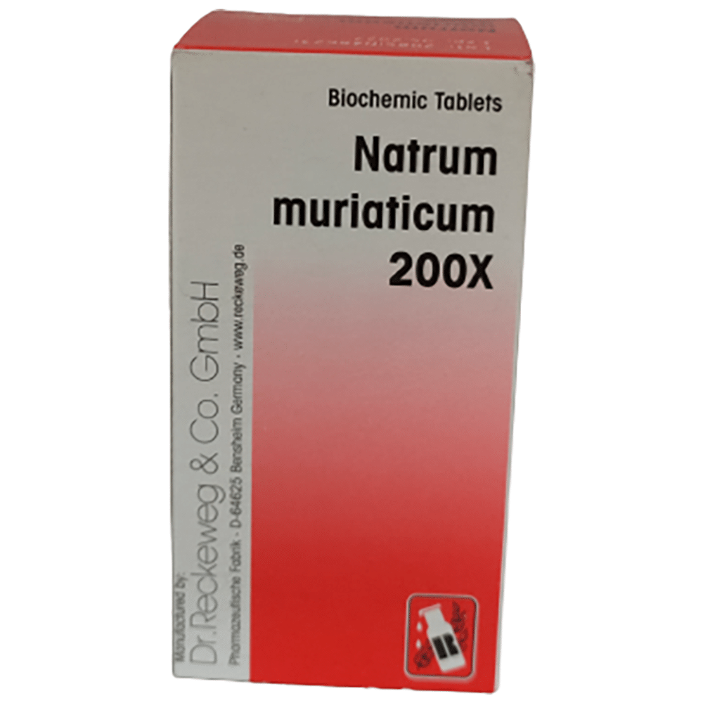 Dr Reckeweg &Co.gmbH Natrum Muriaticum Biochemic Tablet 200X