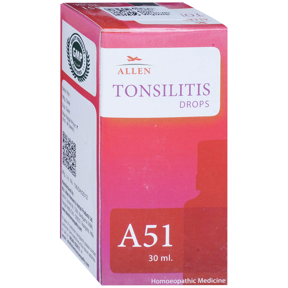 Allen A51 Tonsilitis Drop