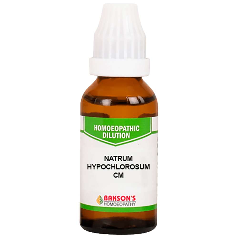 Bakson's Homeopathy Natrum Hypochlorosum Dilution CM