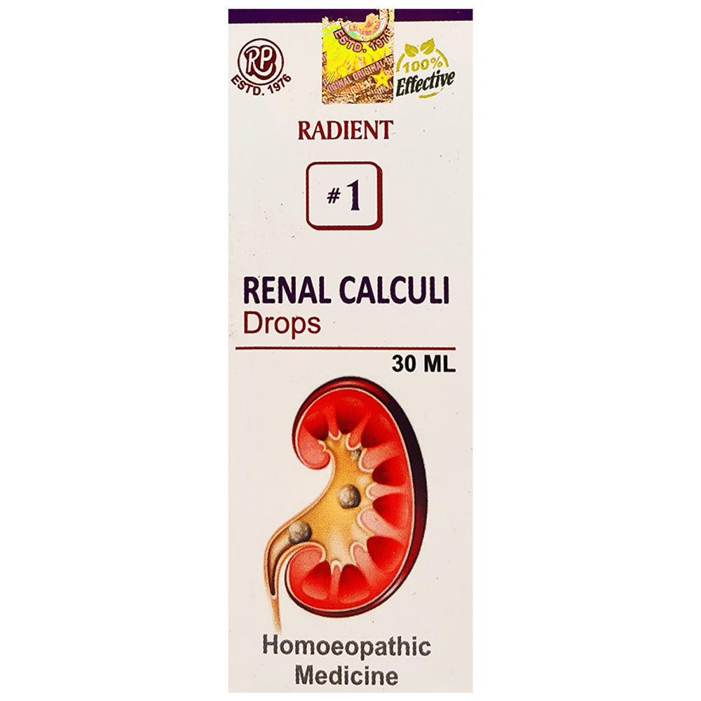 Radient 1 Renal Calcli Oral Drops