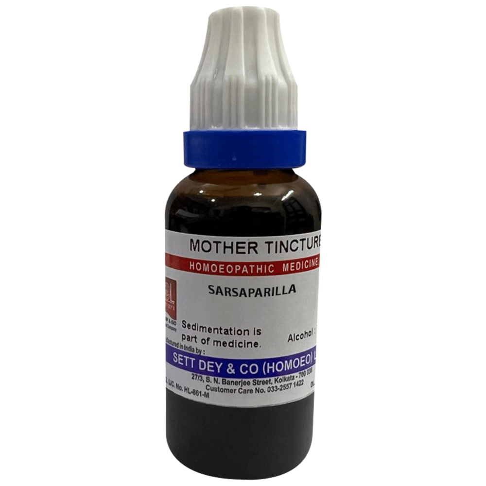 Sett Dey Sarsaparilla Mother Tincture