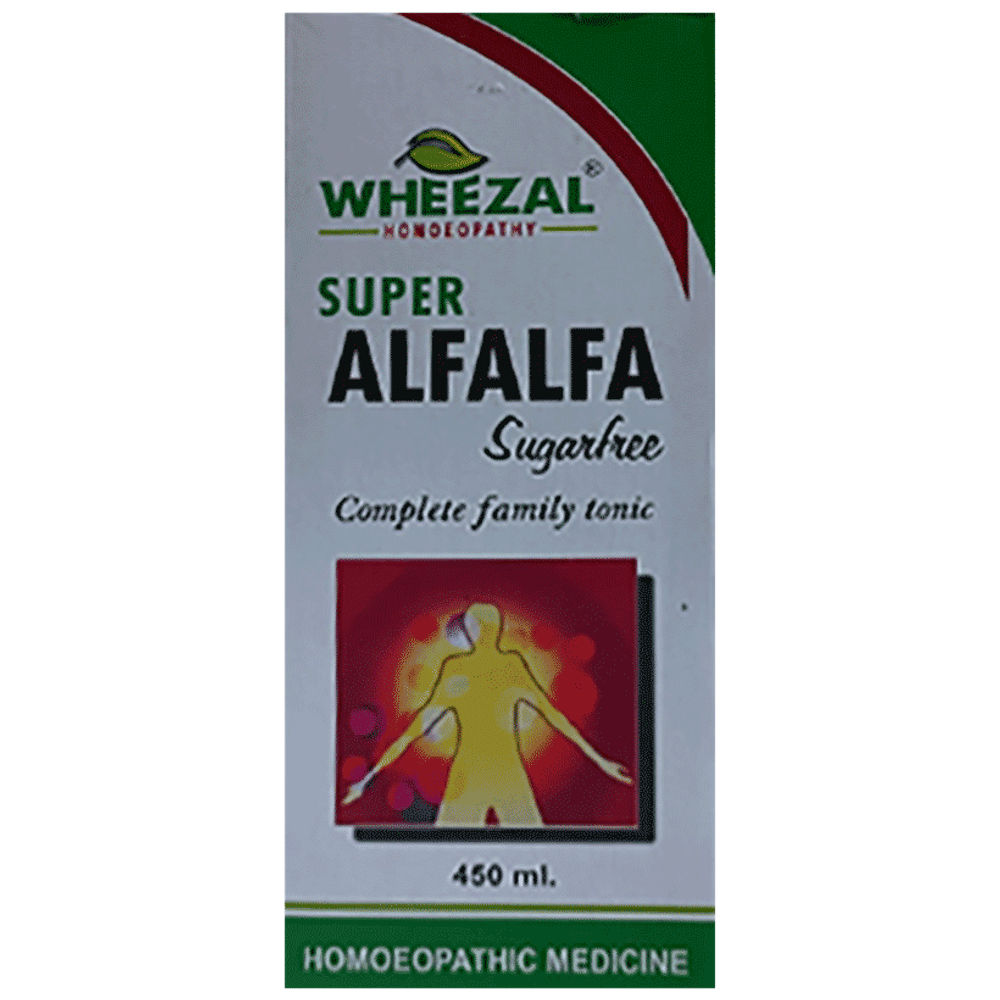 Wheezal Super Alfaalfa Tonic Sugar Free