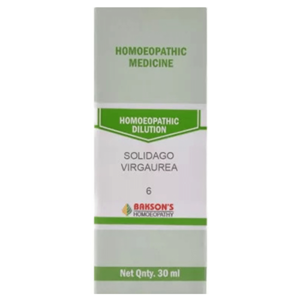 Bakson's Homeopathy Solidago Virgaurea Dilution 6 CH