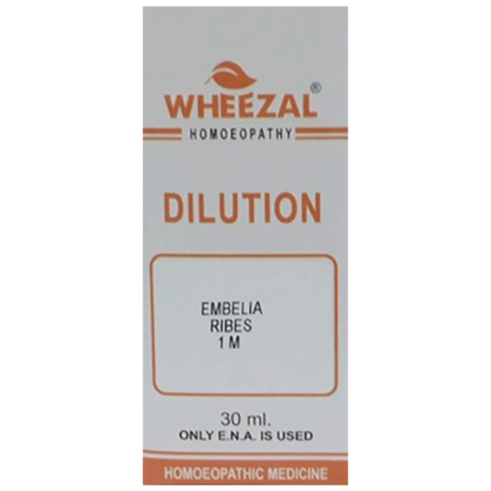 Wheezal Embelia Ribes Dilution 1M