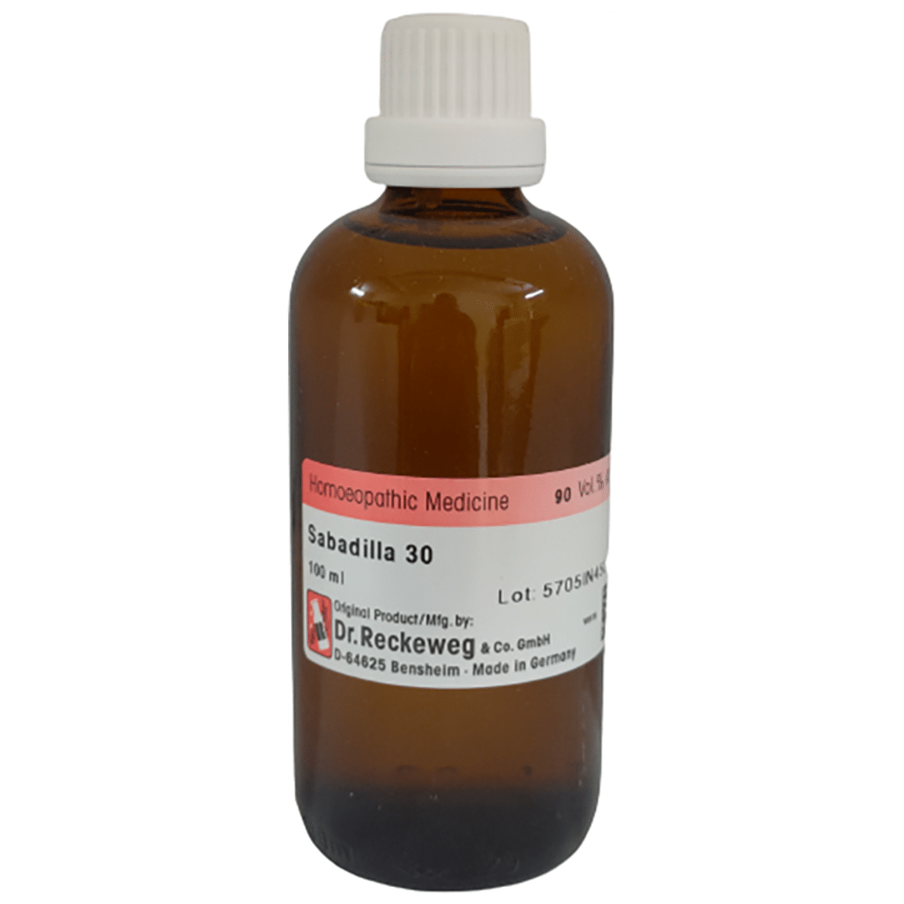 Dr Reckeweg &Co.gmbH Sabadilla  Dilution