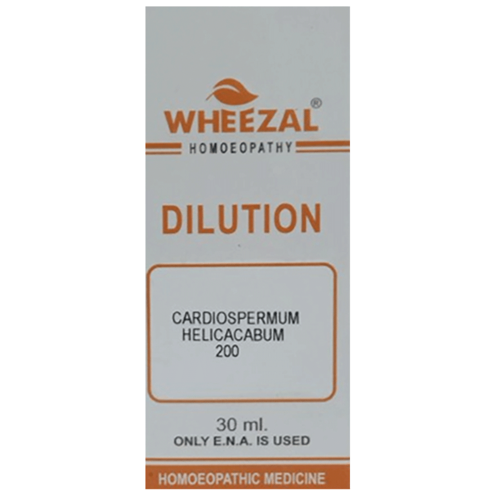 Wheezal Cardiospermum Dilution 200