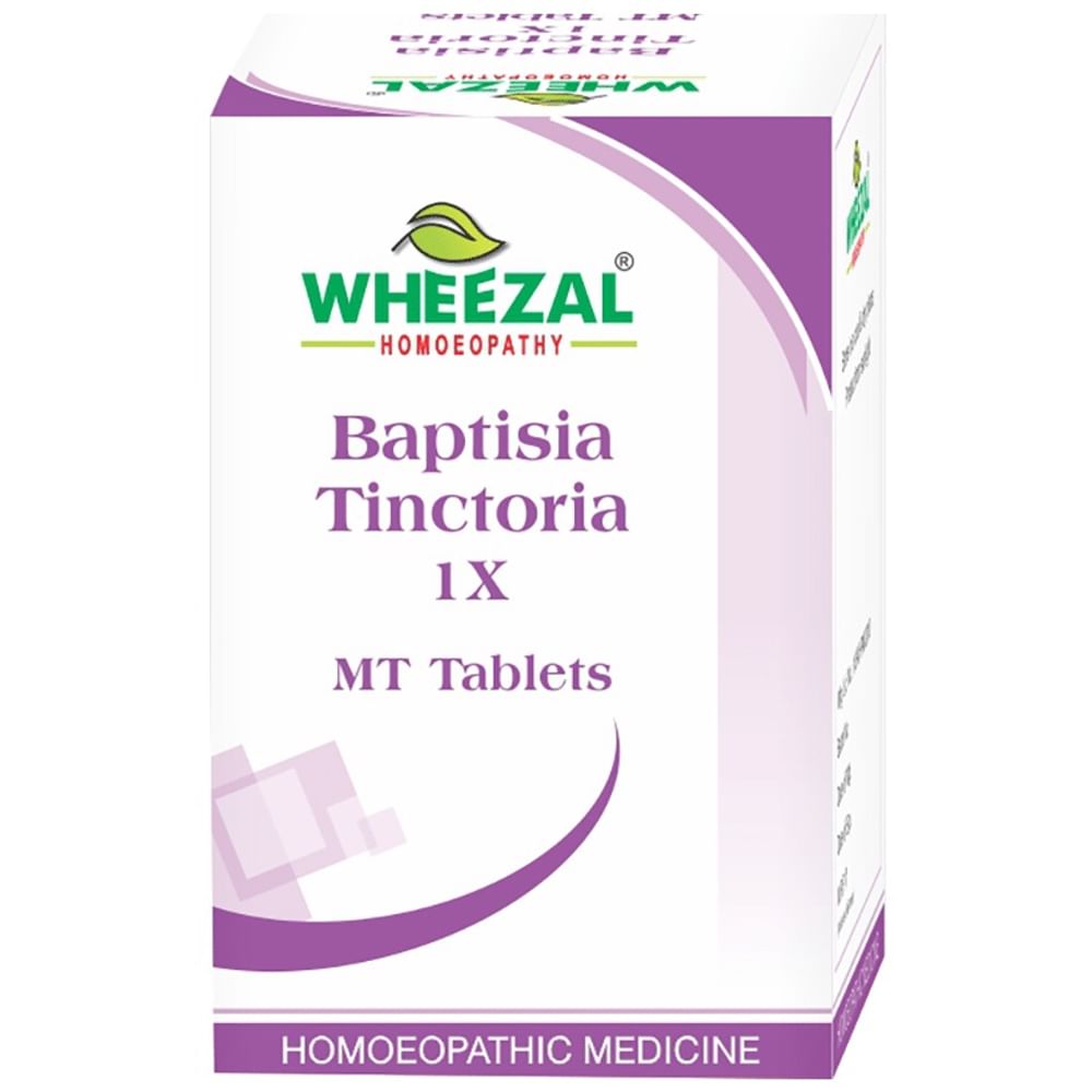 Wheezal Baptisia Tinctoria 1X MT Tablet