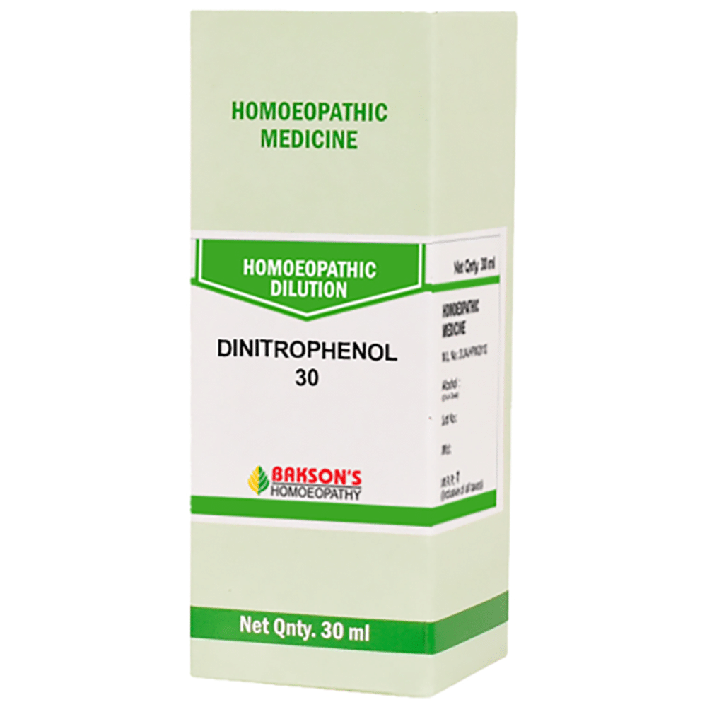 Bakson's Homeopathy Dinitrophenol Dilution 30