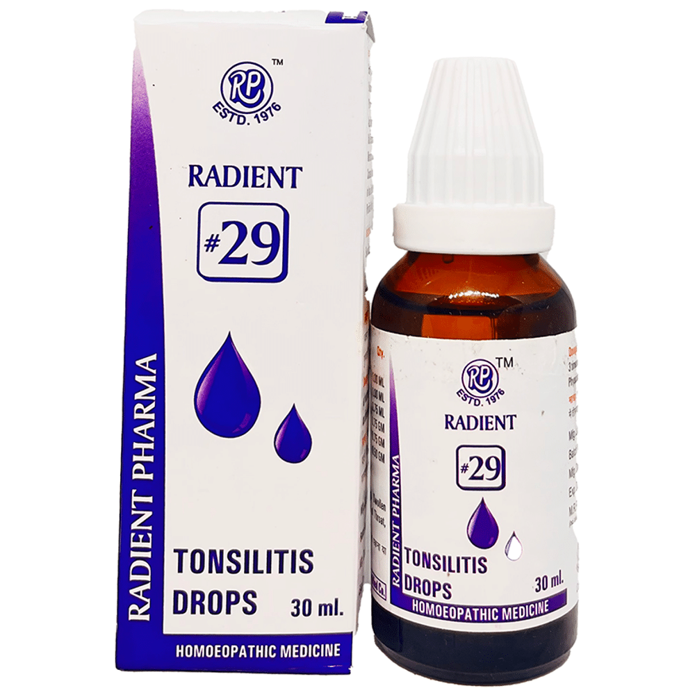 Radient 29 Tonsilitis Oral Drops