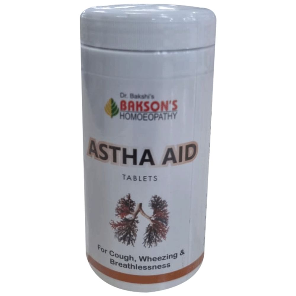 Bakson's Homeopathy Astha Aid Tablet