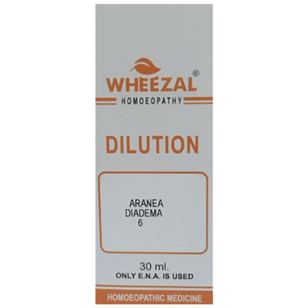 Wheezal Aranea Diadema Dilution 6