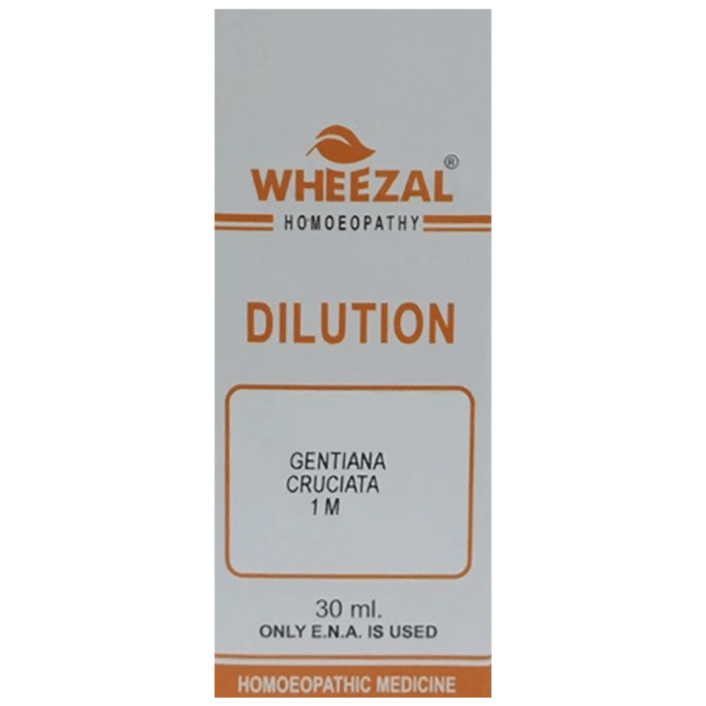 Wheezal Gentiana Cruciata Dilution 1M