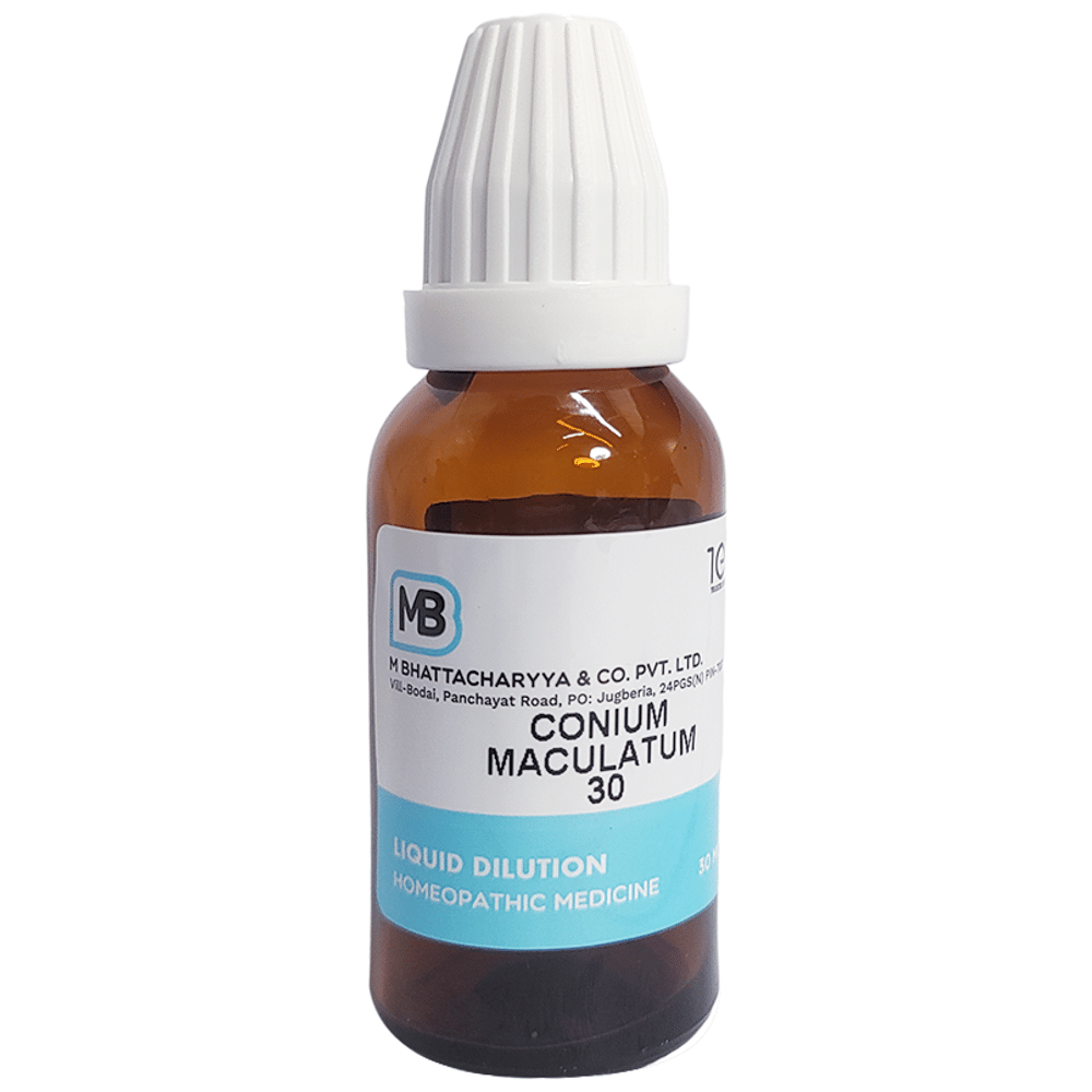 M Bhattacharyya & Co Pvt Ltd Conium Maculatum Dilution 30