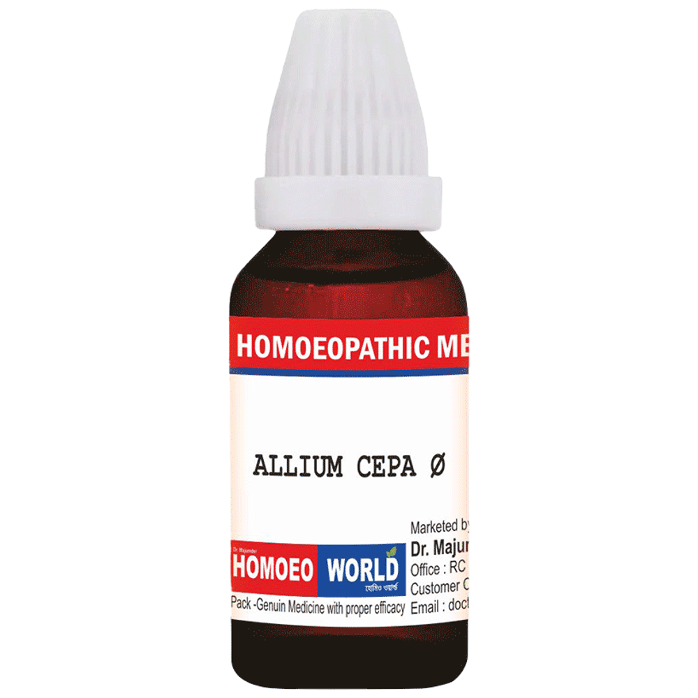 Dr. Majumder Homeo World Allium Cepa Q Mother Tincher(30ml Each)