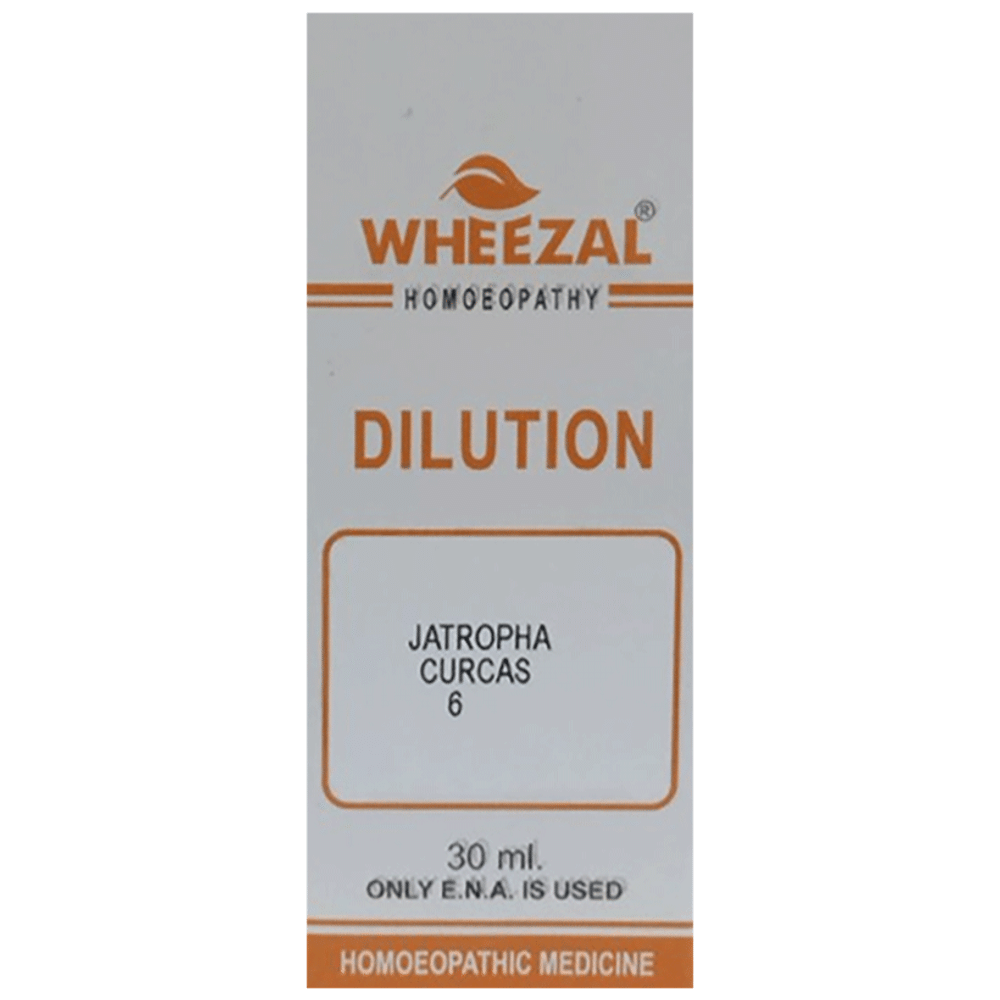 Wheezal Jatropha Curcas Dilution 6