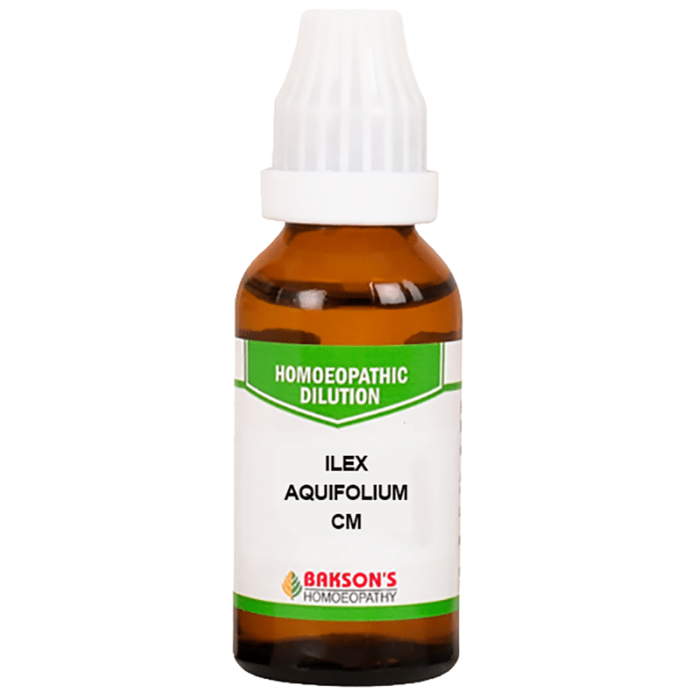 Bakson's Homeopathy Ilex Aquifolium Dilution CM