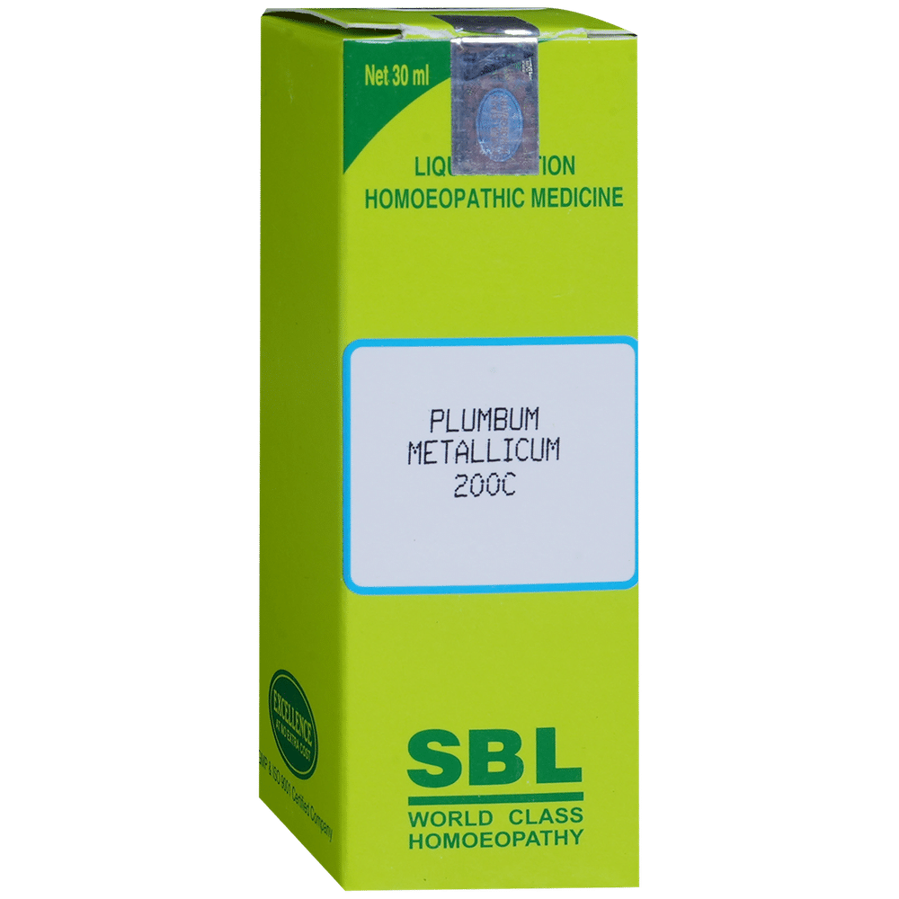 SBL Plumbum Metallicum Dilution 200 CH