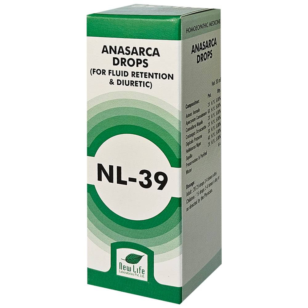 Dr Boricke NL 39 Anasarca Drops