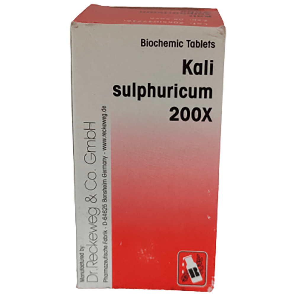 Dr Reckeweg &Co.gmbH Kali Sulphuricum Biochemic Tablet 200X