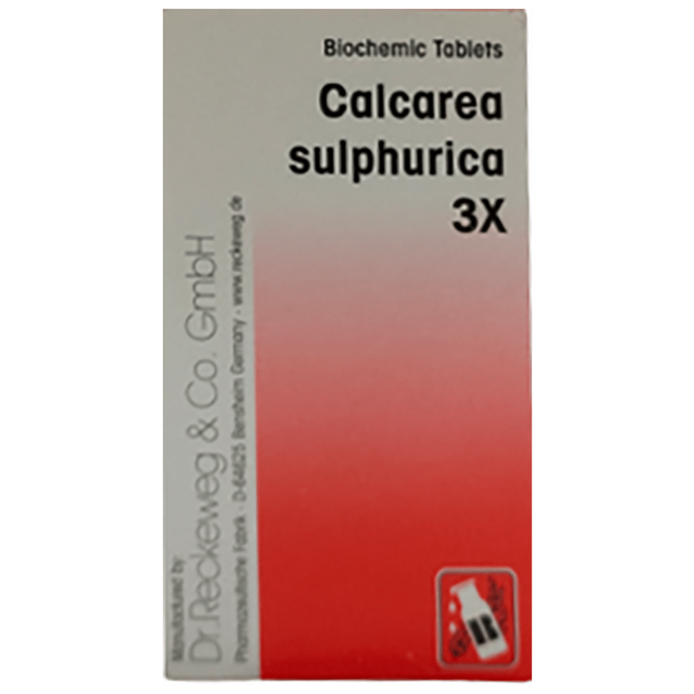 Dr. Reckeweg Calcarea Sulphurica Biochemic Tablet 3X