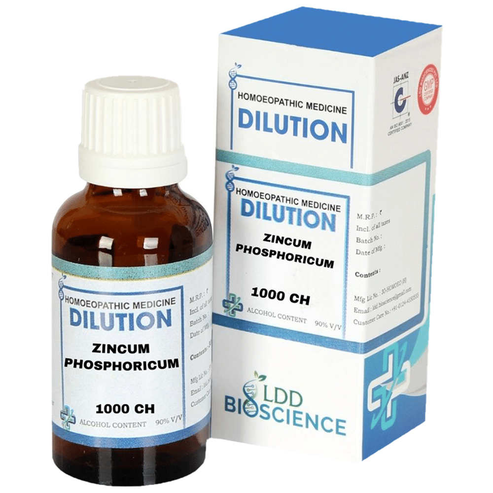 LDD Bioscience Zincum Phosphoricum Dilution 1000 CH