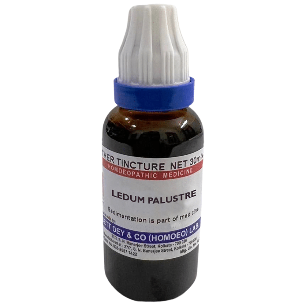 Sett Dey Ledum Palustre Mother Tincture Q