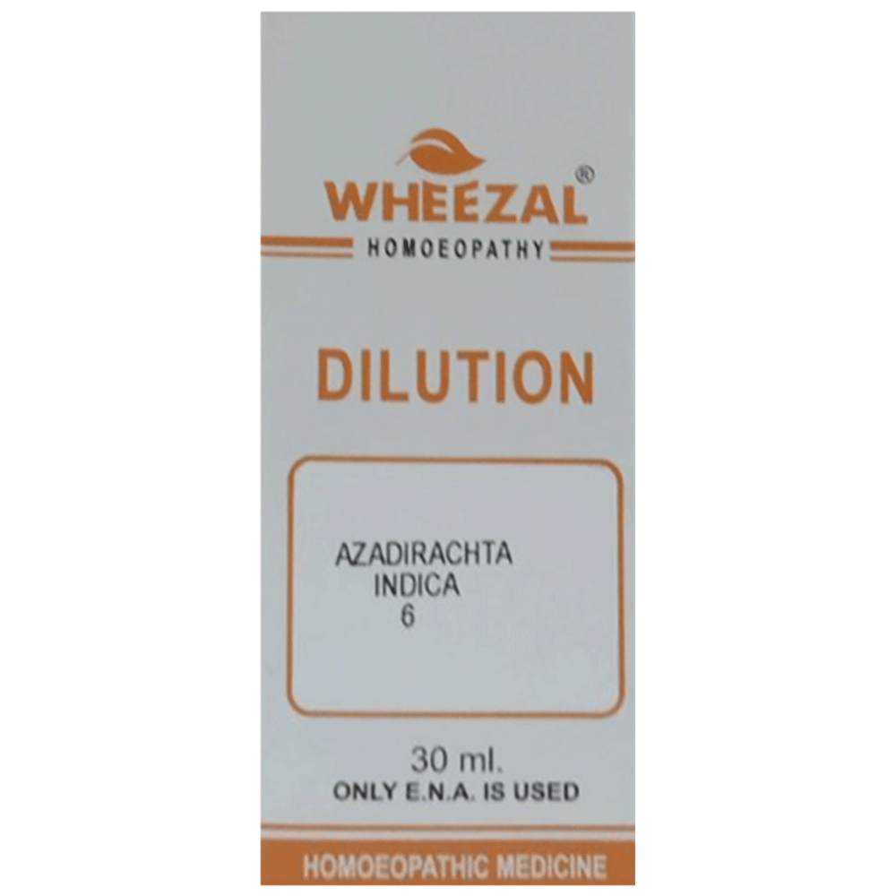 Wheezal Azadirachta Indica Dilution 6