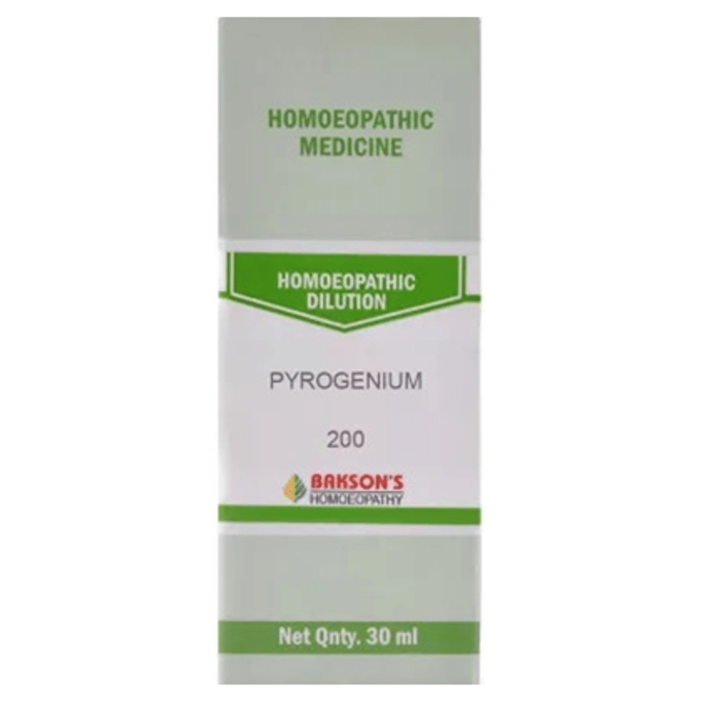 Bakson's Homeopathy Pyrogenium Dilution 200 CH