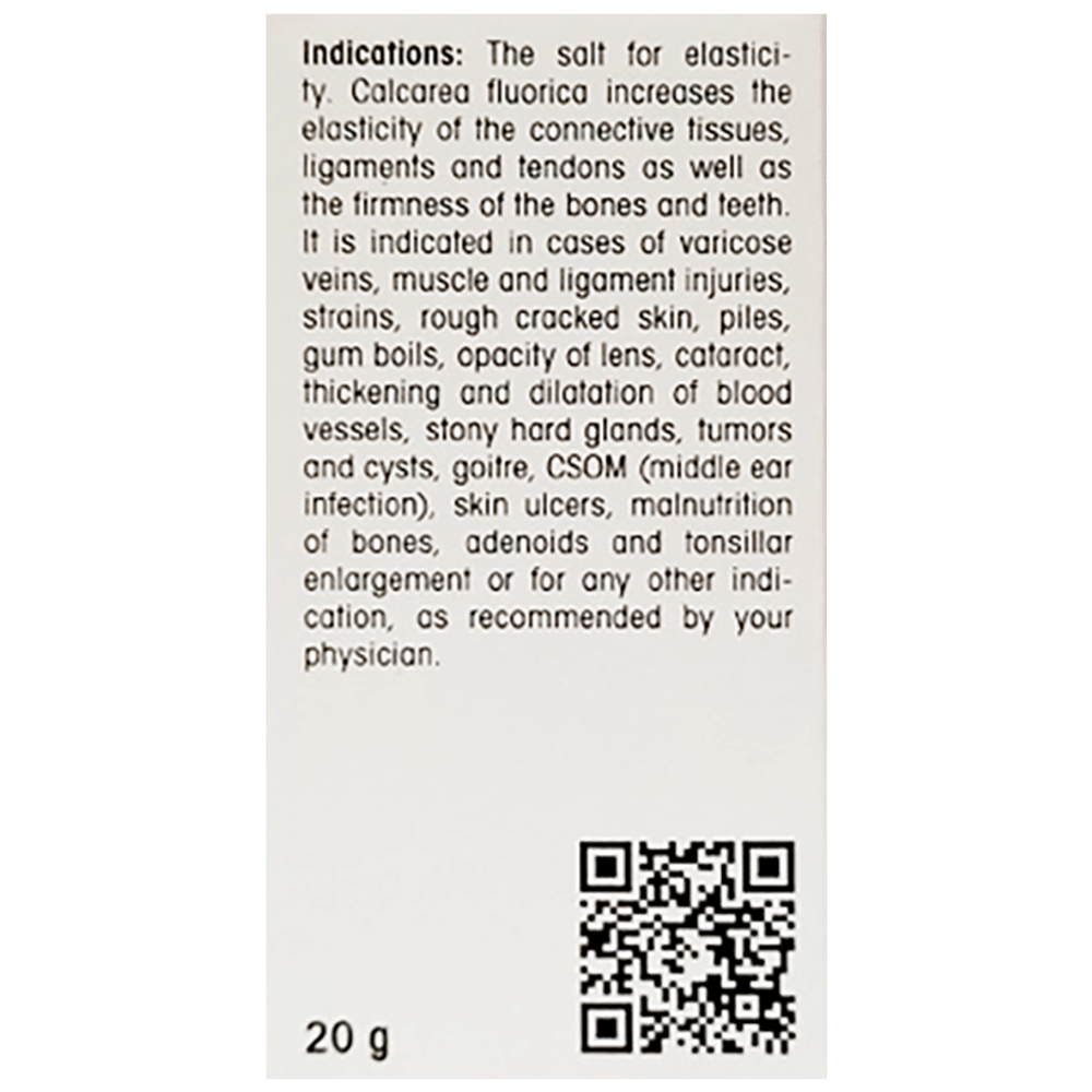 Dr Reckeweg &Co.gmbH Biochemic Tablet Calcarea Fluorica 6X