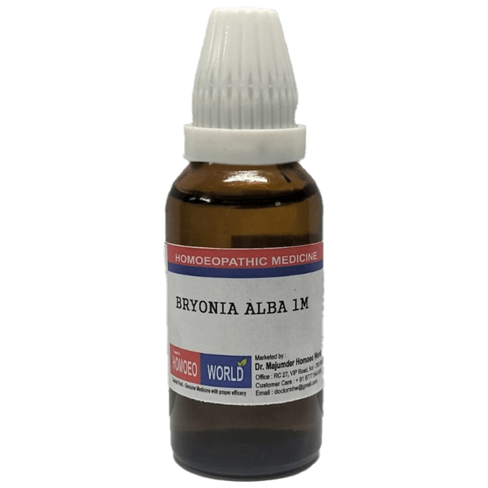 Dr. Majumder Homeo World Bryonia Alba Dilution 1M (30ml Each)