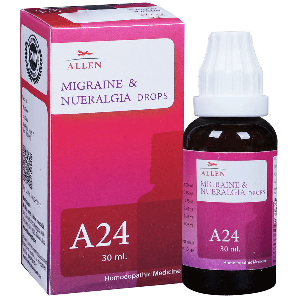 Allen A24  Migraine And Nueralgia Drop