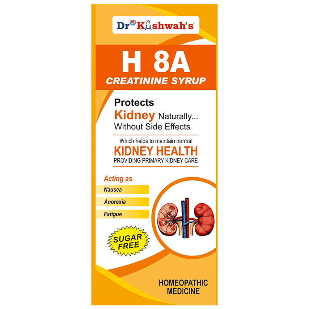 Dr Kushwah's H 8A Creatinine Syrup Sugar Free