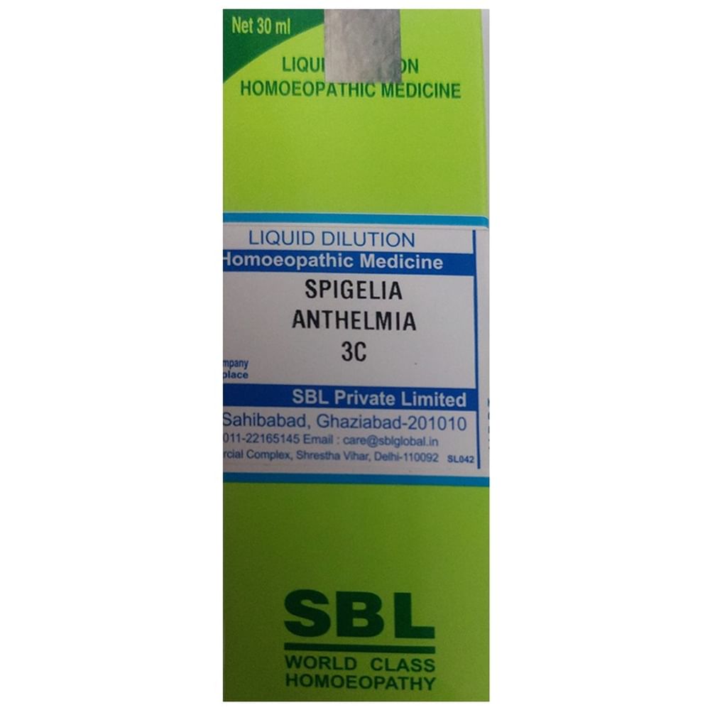 SBL Spigelia Anthelmia Dilution 3 CH