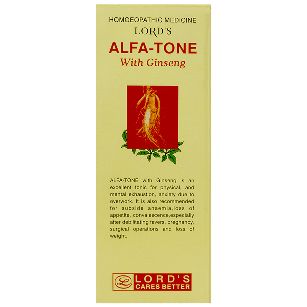 Lord's Alfa-Tone With Ginseng Tonic