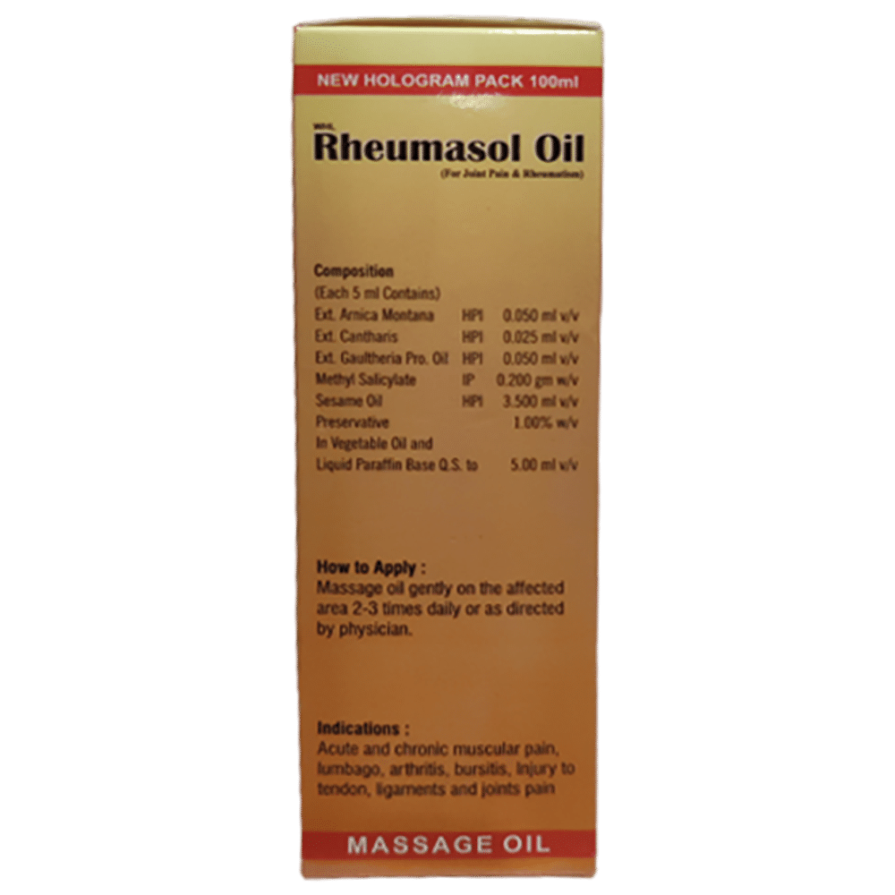 Dr. Wellmans WHL Rheumasol Massage Oil