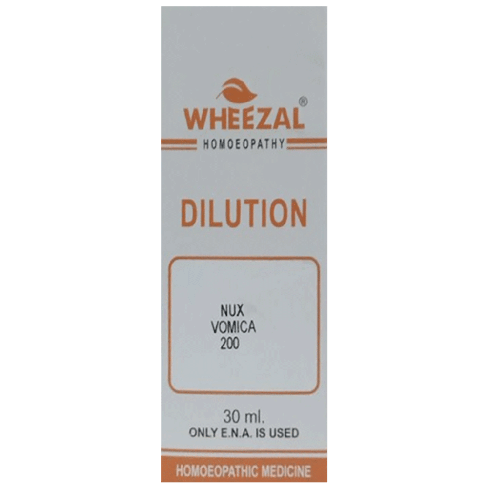 Wheezal Nux Vomica Dilution 200