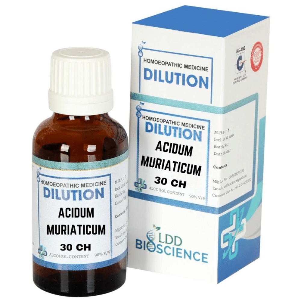 LDD Bioscience Acidum Muriaticum Dilution 30 CH