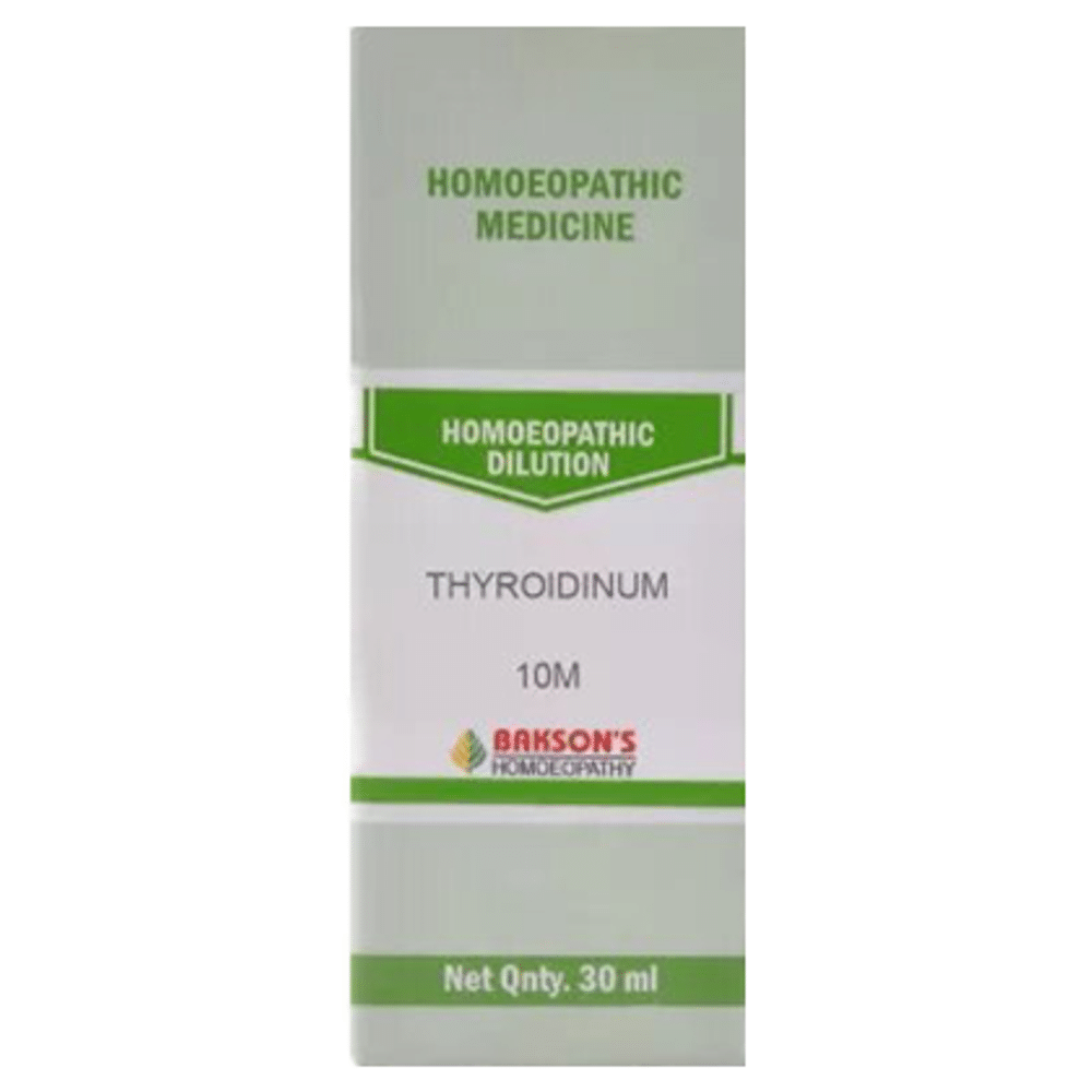 Bakson's Homeopathy Thyroidinum Dilution 10M