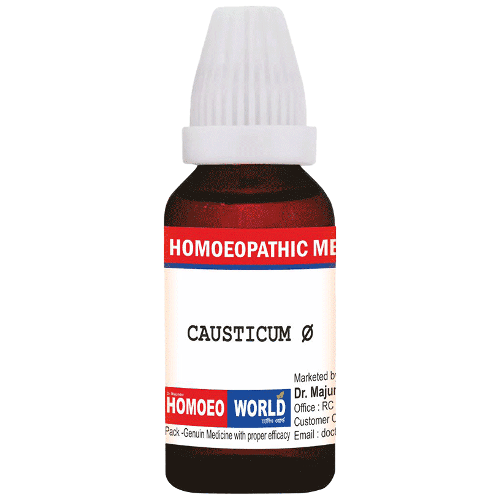 Dr. Majumder Homeo World Causticum Mother Tincture (30ml Each) Q