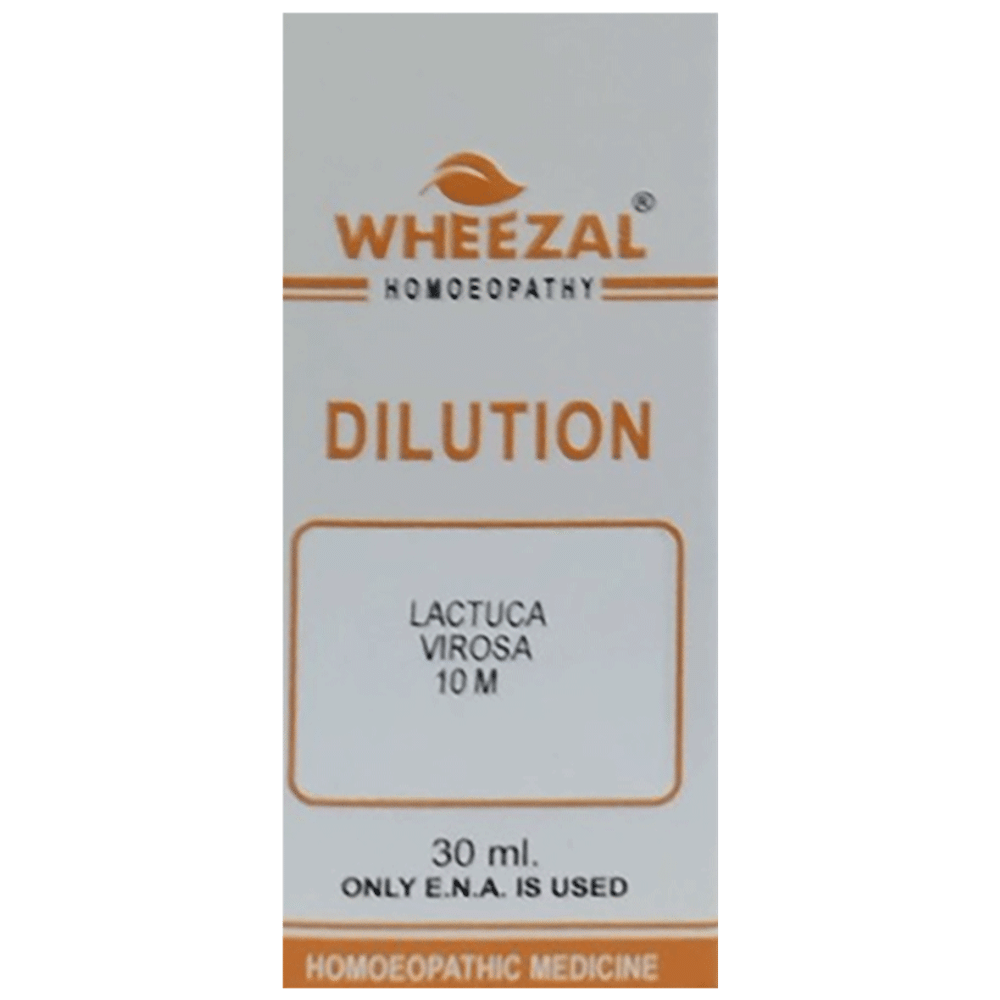 Wheezal Lactuca Virosa Dilution 10M