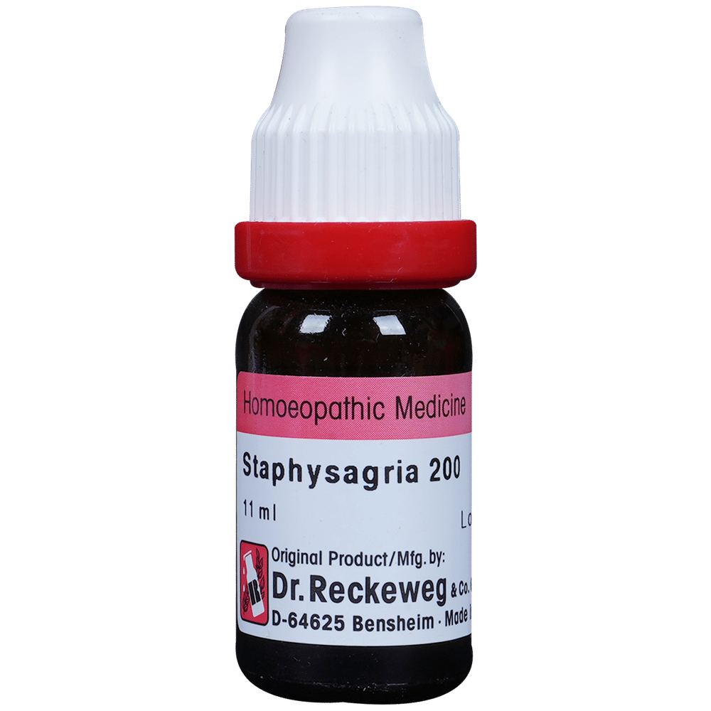 Dr. Reckeweg Staphysagria Dilution 200 CH