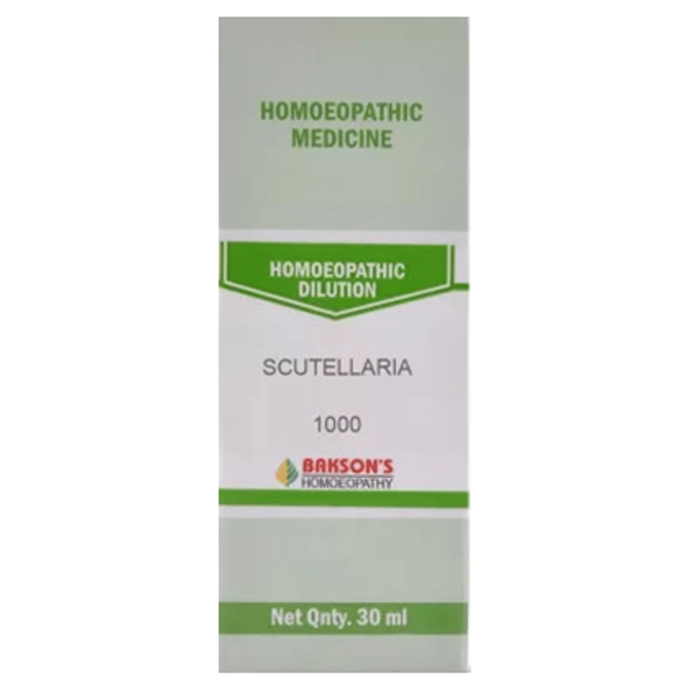 Bakson's Homeopathy Scutellaria Dilution 1000 CH