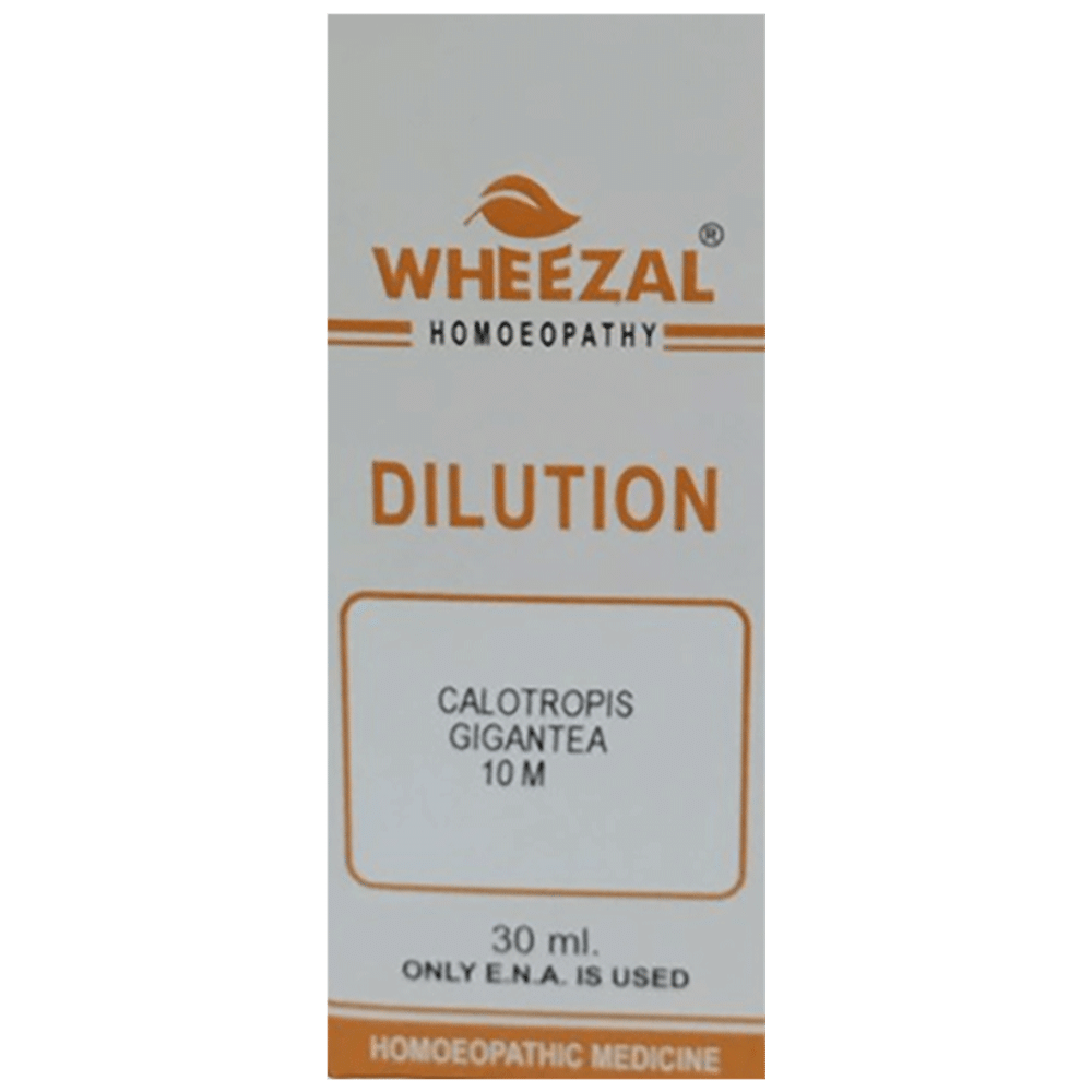 Wheezal Calotropis Gigantea Dilution 10M