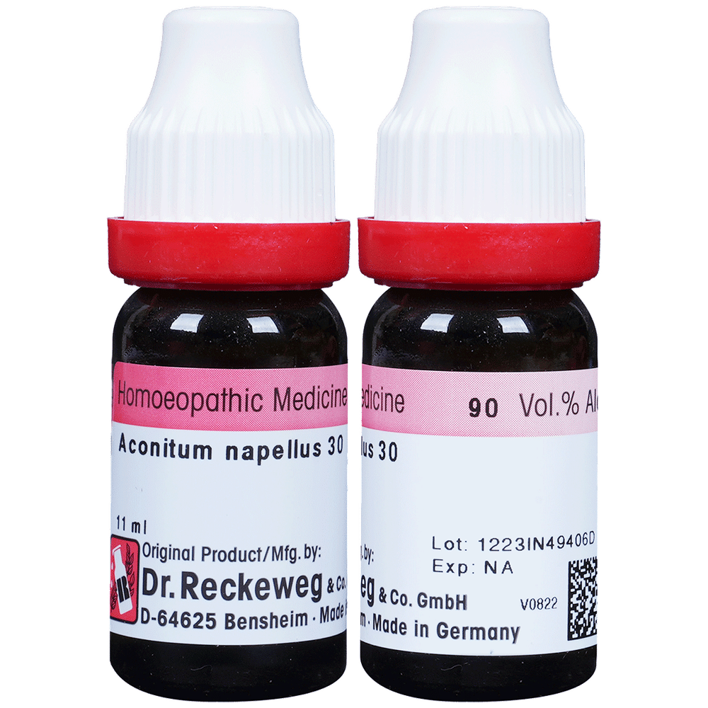 Dr. Reckeweg Aconitum Napellus Dilution 30 CH