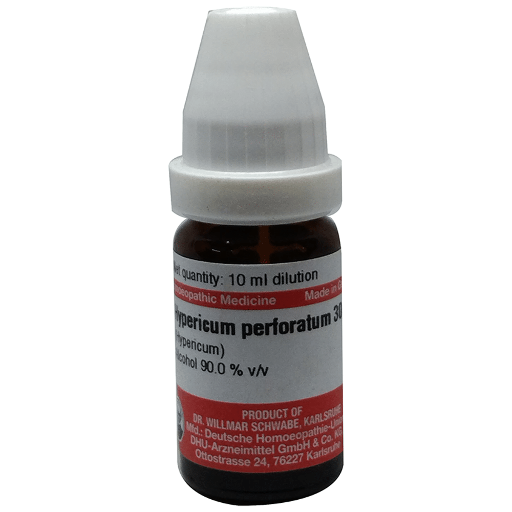 Dr Willmar Schwabe Germany Hypericum Perforatum Dilution 30