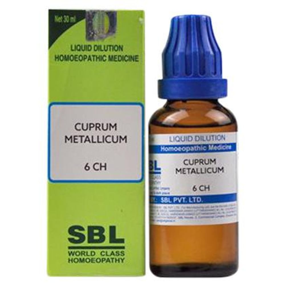 SBL Cuprum Metallicum Dilution 6 CH