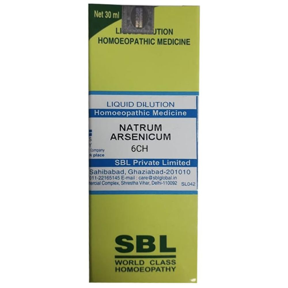 SBL Natrum Arsenicum Dilution 6 CH