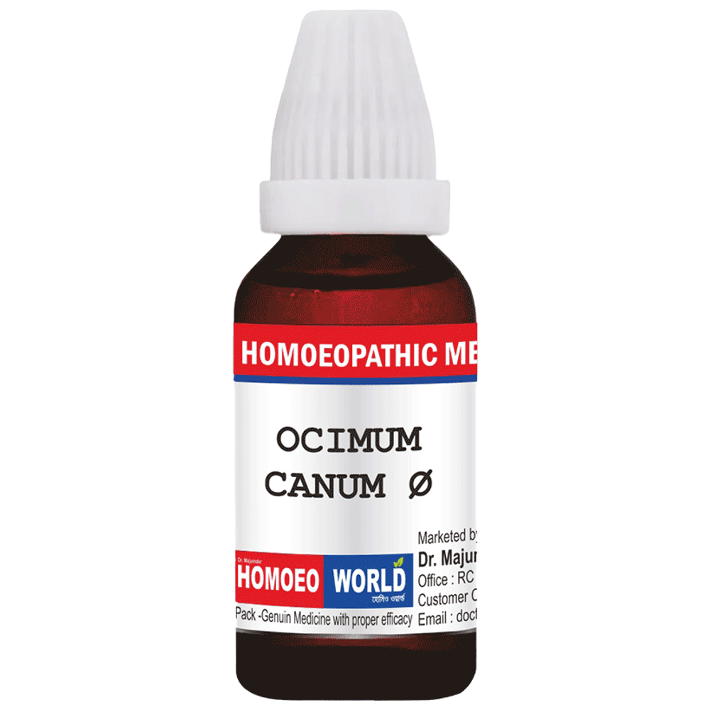 Dr. Majumder Homeo World Ocimum Canum Mother Tincture (30ml Each) Q