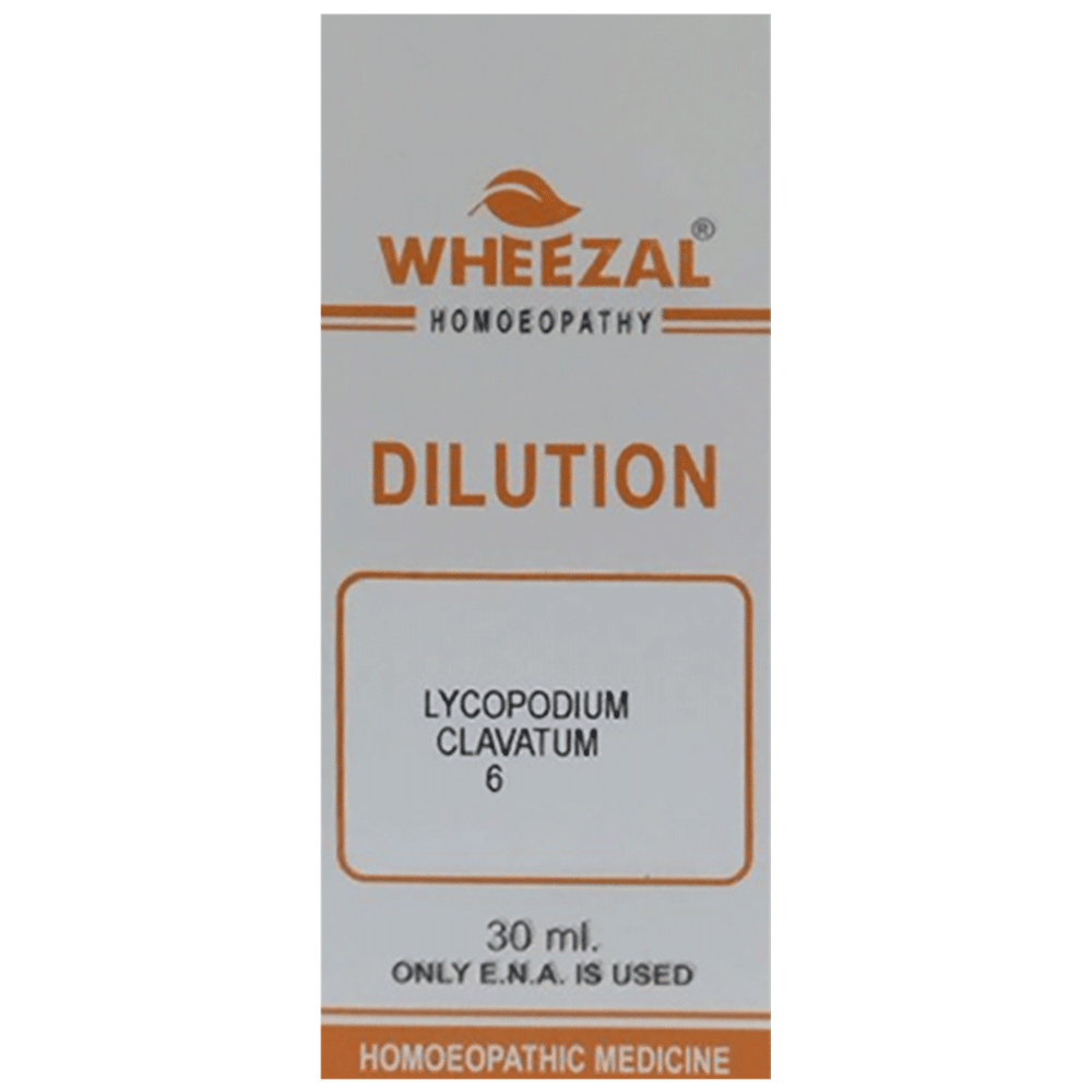 Wheezal Lycopodium C. Dilution 6