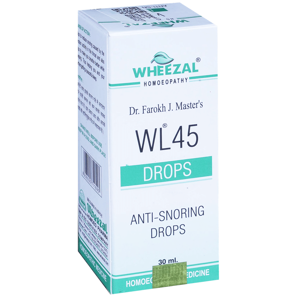 Wheezal Dr. Farokh J. Master's Wl 45 Anti-Snoring Drop